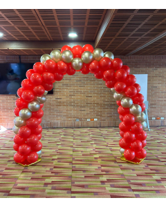 Globos de Corazón Reflex Inflados con Helio Certificado