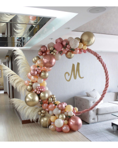 Backing para Cumpleaños con Globos Brillantes