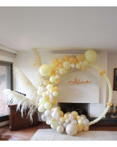 Backing para Cumpleaños con Nombre Personalizado