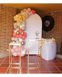 Backing Rosa para Baby Shower