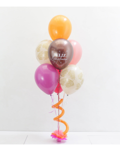 Bouquet de 7 Globos Fashion de Cumpleaños