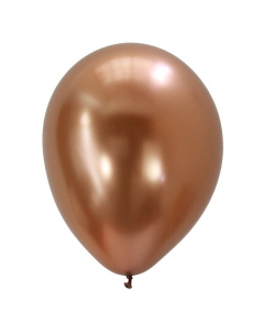 Globo cromado cobre o chrome copper de 11 pulgadas redondo en látex