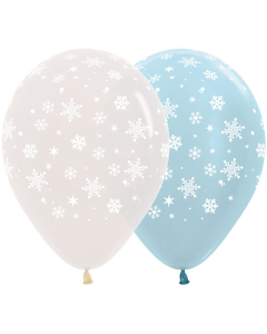 Globo Infinity Copos de Nieve