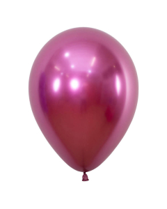 Globo de Látex Fucsia Reflex Biodegradable, Tamaño R-12 Sempertex