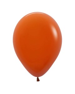 Globo de Látex Naranja Cobrizo Fashion Biodegradable