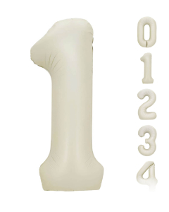 Globo Numérico Arena de Microfoil de 16” y 32” x und