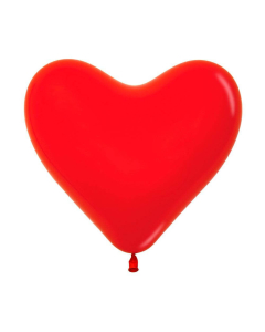 Globo Corazón Rojo Tamaño C-12