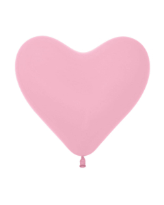 Globo Corazón Rosado Tamaño C-12
