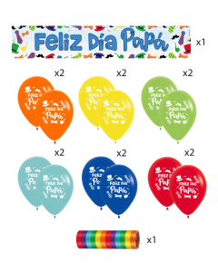 Kit Decoración Feliz Día Papá