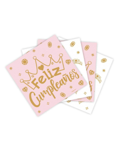 Servilleta de Papel Pequeña Coronitas