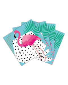 Servilleta de Papel Pequeña Flamingo