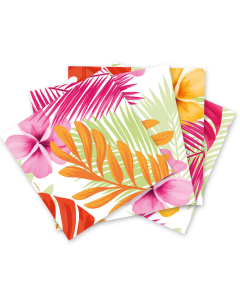 Servilleta de Papel Pequeña Paraíso Tropical