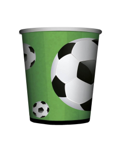 Vaso de Cartón Mediano Fútbol