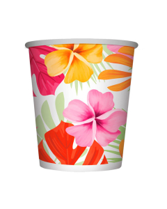 Vaso de Cartón Mediano Paraíso Tropical
