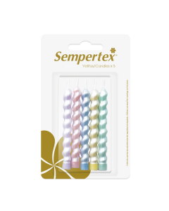 Velitas Espiraladas Silk