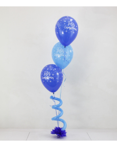 Bouquet de 3 Globos Fashion de Cumpleaños
