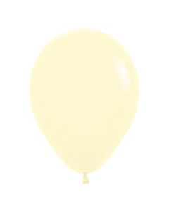 Globo Amarillo Pastel Mate R-12