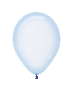 Globo Azul Cristal Pastel R-12 