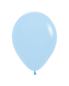 Globo Azul Pastel Mate R-12