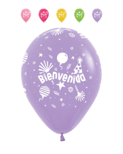 Globo Infinity Bienvenida, Tonos Fashion R-12