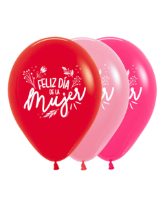 Globo Feliz Día de la Mujer Surtido