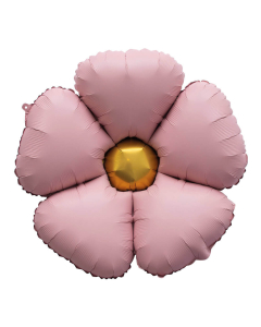 Globo Microfoil Flor Rosada 27 in