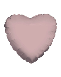 Globo Microfoil Corazón Rosado Pastel 18 in
