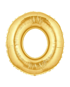 Globo número 0 de microfoil o metalizado