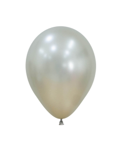Globo de Látex Perla Crema Silk Biodegradable, Tamaño R-12 Sempertex
