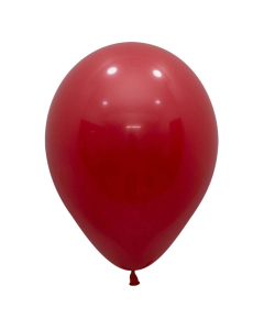 Globo de Látex Rojo Imperial Fashion Biodegradable, Tamaño R-12 Sempertex