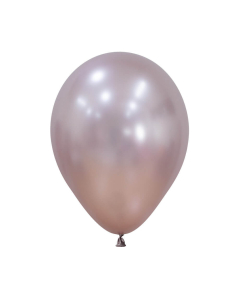 Globo de Látex Rosa Primaveral Silk Biodegradable, Tamaño R-12 Sempertex
