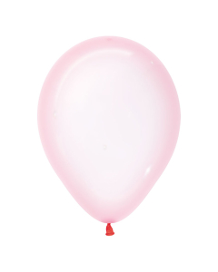 Globo Rosado Cristal Pastel R-12 