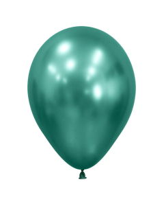 Globo de Látex Verde Aurora Reflex Biodegradable, Tamaño R-12 Sempertex