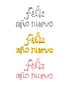 Globos Metalizados Feliz Año Nuevo x Unidad
