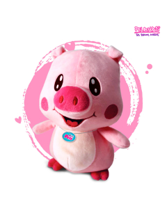 Peluche Cerdito Mini Pets, Pequeño Al: 23 cm