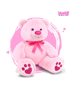 Peluche Oso Rosado Mediano Al: 36 cm