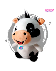 Peluche Vaquita Mini Pets, Pequeño Al: 23 cm