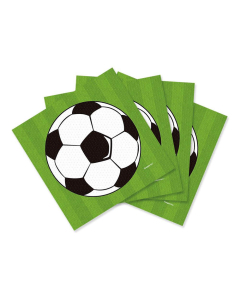 Servilleta de Papel Pequeña Fútbol
