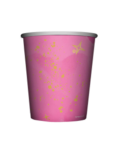 Vaso de Cartón Mediano con Diseño fashion Girl 
