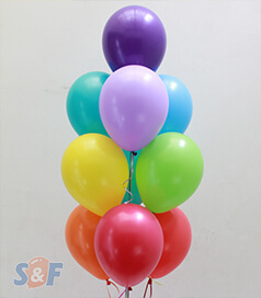 Globos fashion inflados con Helio Certificado