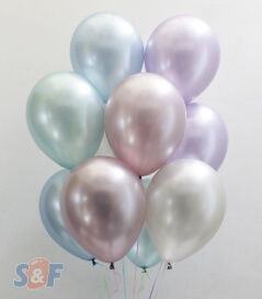 Globos silk inflados con Helio Certificado