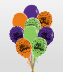 Lluvia de 12 Globos Halloween